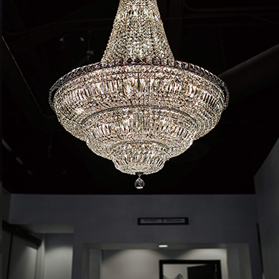 fancy crystal chandelier